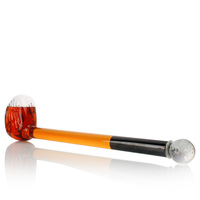 Faible MOQ, bouteille de verre personnalisée en forme de batte de baseball Tellurion, impression de logo, verre borosilicate de haute qualité, pour boissons, vodka, whisky, rhum, gin, avec bouchon