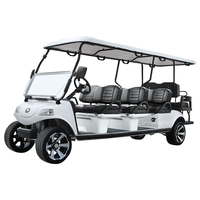 Minibús Turístico Eléctrico EVOLUTION HDK de 8 Plazas, Económico, Tipo Club, Carrito de Golf Eléctrico Cerca de Mí