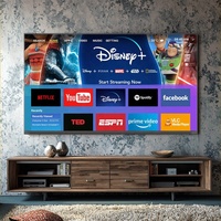 Goedkope prijs Flatscreen LED TV 32 43 55 inch Smart Android 4K UHD Televisie Groothandel Bulk