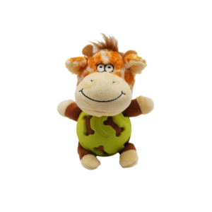 Hot Sale Großhandel Hohlball Gummi Hundes pielzeug Weihnachten Hirsch Schneemann Tier Kauen Plüsch Hundes pielzeug - Product Image 3