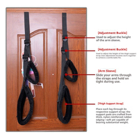 Sangles de retenue pour jambes à fixation murale SM avec métal et polyester pour kit d'entraînement de bondage sexuel pour adultes, vente en gros