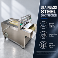 Commerciële gedroogde vruchten snijmachine, mango-snijder, dadel-snijder, snoepproductie-apparatuur voor voedingsmiddelenfabrieken