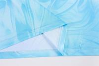 Kaos Badminton Custom Tie Dye Print 100% Poliester Ringan untuk Sublimasi Cepat Kering Bernapas Jersey Tenis Meja Voli