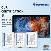 Ipctech OEM/ODM PC à écran tactile d'ordinateur intégré industriel sans ventilateur avec Android /linux/win10 11