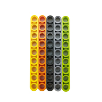 Connecteur de poutre mécanique 1x9 de qualité supérieure, pièces détachées pour blocs de construction MOC, vente en gros, plusieurs couleurs, référence 40490