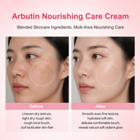 Crème anti-taches à l'arbutine avec niacinamide et glutathion, hydratant nourrissant 50g pour le soin du visage, du cou et du corps, tous types de peau