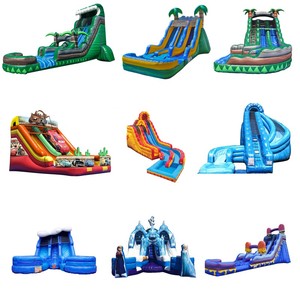 Tobogán Inflable de Grado Comercial, Parque Infantil al Aire Libre para Niños, Grandes Toboganes de Agua, Castillos Inflables, Tobogán Acuático - Product Image 6