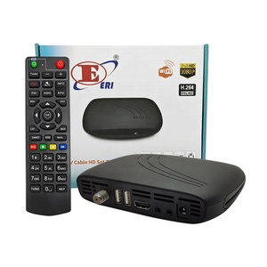 Decodificador de Cable Digital H.265, Compatible con CAS, Actualización OTA, HD AV para TV de Pago MSO ERI-DVBCHD008 - Product Image 3