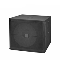 Gooermi SRX715S Haut-parleur passif AC 15 pouces 2 canaux 8 ohms à aimant néodyme avec contour métallique – Usage professionnel sur scène PA/FOH, durable