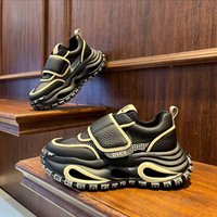 Baskets montantes tendance pour hommes, légères et respirantes, à plateforme épaisse, rehaussantes, style luxe discret, pour l'été