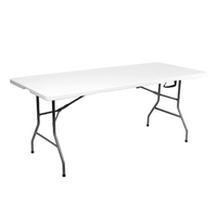 Tables de réception à prix compétitif, tables pliantes pour événements et mariages, ensemble de chaises et tables de mariage robustes, tables d'hôtel