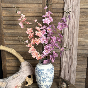 Fleur artificielle Jinxi 3D en forme d'hirondelle, branche unique en soie, pour décoration de mariage et d'entrée de maison - Product Image 3