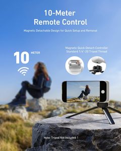 Từ Điện Thoại Máy Ảnh DSLR Phong Cách Màn Trập Grip Có Thể Tháo Rời Không Dây Nút Màn Trập 1/4 \ "Vít Thoải Mái Không Dây Điều Khiển Từ Xa - Product Image 5