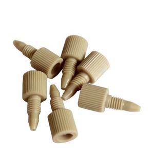 Connecteur PEEK étanche à la main intégré pour la chromatographie de pipeline liquide Microfluidic AKTA Thread Plastic Product - Product Image 2