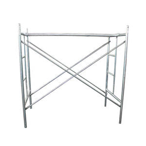 Échafaudage en H 1219 Mason Walkthrough thermolaqué pour la construction, moules en silicone, support de plateforme A/H Frame CN TIA 42mm JET - Product Image 2