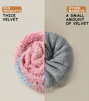 Chaussettes de Noël personnalisées antidérapantes, chaudes, en peluche épaisse pour l'hiver, chaussettes de mollet, chaussettes d'intérieur