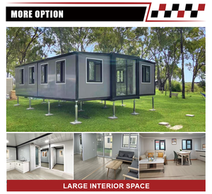 <span class=keywords><strong>Casa</strong></span> Contenedor Expandible de Doble Ala de 20 pies Cammi House - Diseño Moderno para Apartamento, Oficina, <span class=keywords><strong>Alquiler</strong></span> Vacacional (Garantía de 5 Años) - Product Image 2