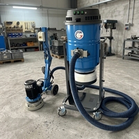 Fabricant chinois de ponceuses à béton avec aspirateur intégré pour le décapage d'époxy et le polissage des sols
