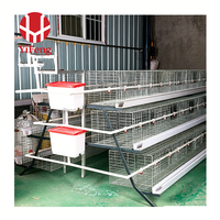 Système d'élevage de poussins haute capacité, cage de couvaison de type A pour poulailler commercial, équipement d'élevage de poussins en gros