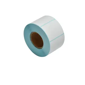 60*40 self adhesive direct thermal sticker paper barcode label