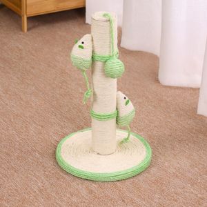 Fabriek Groothandel Wit Interactief Speelgoed Sisal Lint Hoge Kwaliteit Kat Boom Paal Krabber Met Kat Muis Speelgoed - Product Image 4