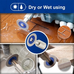 Lame de scie <span class=keywords><strong>diamant</strong></span>ée super fine 30/40/50 mm <span class=keywords><strong>avec</strong></span> bride amovible pour la gravure et la découpe <span class=keywords><strong>du</strong></span> <span class=keywords><strong>verre</strong></span>, <span class=keywords><strong>du</strong></span> jade et <span class=keywords><strong>du</strong></span> cristal - Product Image 6