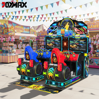 Simulateur de course automobile de luxe à pièces, haute densité, populaire, super burn, machine de jeu d'arcade pour centre de jeux