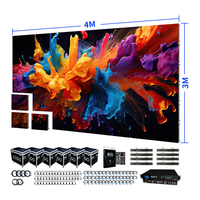Écran vidéo LED 500*500mm P3.91, économie d'énergie, installation rapide, panneau mural LED, écrans LED de location en extérieur