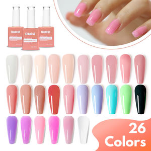 FZANEST Set de Gel Base de Goma en Botella para Diseño de Uñas, Top Coat y Base Coat, Mejor Proveedor para Pintura Personalizada - Product Image 6