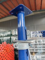 Étai télescopique robuste Zeemo pour coffrage, échafaudage, étais réglables en acier pour chantier de construction