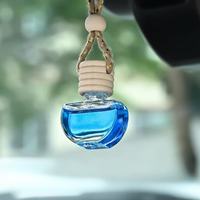 Vente flash - Flacon en verre suspendu pour diffuseur d'air frais pour voiture, parfum liquide, ornement suspendu, diffuseur d'air frais pour voiture