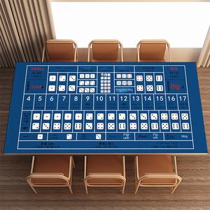 Tapete de Juego de Dados Personalizado, Accesorio de <span class=keywords><strong>Casino</strong></span>, Tamaño Baccarat, Mantel de Apuestas, Base de Goma Antideslizante, Diseño Engrosado Resistente a las Manchas, Ajedrez - Product Image 4