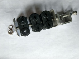 AOGULI Collier de serrage coaxial RF 7/8 pouces pour alimentation, modèle OEM, cadran calibré, double trou, acier inoxydable, pour tuyau en caoutchouc de 6 mm, OEM, Ra - Product Image 5