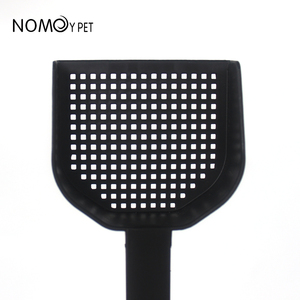 ที่ตัก<span class=keywords><strong>ทราย</strong></span>สัตว์เลี้ยงพลาสติกสีดำใหม่กล่องสัตว์เลื้อยคลานทำความสะอาดพลั่วมุม - Product Image 3