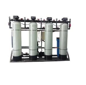 2T endüstriyel aktif kum filtresi ve pompa kuvars içme suyu arıtma tesisleri damla sulama sistemi için saf tankı