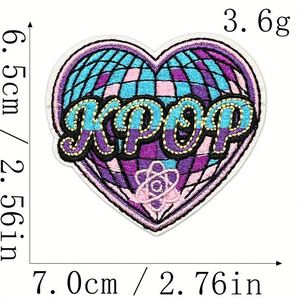 New Self-sticker Embroidered Korea Style Music <b>Note</b> Patches for Decoration - Product Image 6