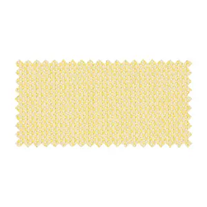 Tissu acrylique teint en solution pour l'ameublement extérieur et les décorations de jardin 100% haute qualité-texture sieste jaune clair