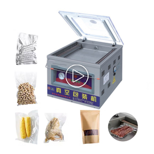 DZ 400 2F 0.75KW 400MM Single Chamber Multi-function Electric Automatic Long Seal Pouch Vacuum Packaging Machine for Beverage - Product Image 1