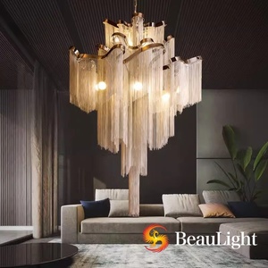 Lámpara de Techo Colgante Moderna de Aluminio <span class=keywords><strong>para</strong></span> <span class=keywords><strong>Comedor</strong></span> <span class=keywords><strong>y</strong></span> <span class=keywords><strong>Sala</strong></span> de Estar - Product Image 2