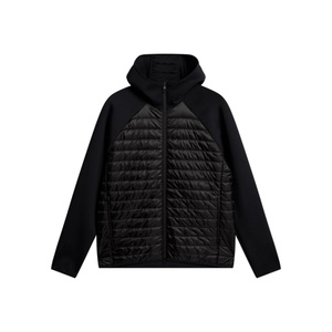 Veste bomber à capuche chaude d'hiver de haute qualité, design personnalisé en gros, mode masculine, col montant, réversible devant - Product Image 6