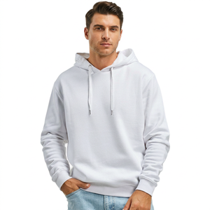 Latest Design Factory wear breathable Hoodies for man 100% Cotton <b>Fabric</b> Stylish Comfortable Hoodies - Product Image 1