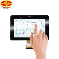 OEM Écran tactile personnalisé de 7 pouces Collage optique TFT LCD Écran tactile capacitif RVB LVDS Module d'affichage tactile étanche