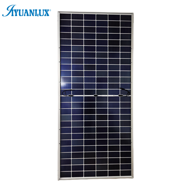 JIYUANLUX High Efficiency 600w/610w Bifacial Double Glass Solar Panels 30-Year Warranty 30 Years Warranty for Sale
