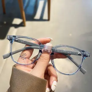 2024 fashion universal TR90 glasses optical frame anti blue light eyeglasses TR90 frames for women and man