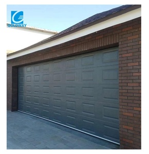Portes de <span class=keywords><strong>garage</strong></span> sectionnelles automatiques en accordéon avec <span class=keywords><strong>porte</strong></span> piétonne - Product Image 3