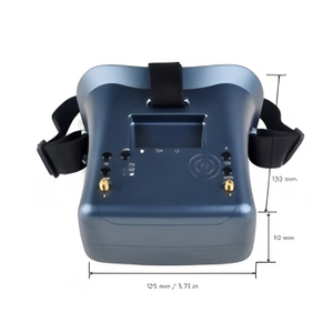 Gafas de Video 008D de Plástico Negro, Dispositivo de Pantalla Portátil de 4.3 Pulgadas, Accesorio de Soporte para Drones - Product Image 6