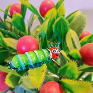 Cute Murano Glass Worm <strong>Bug</strong> Insect Figurine Toy Home Decoration - Product Image 4