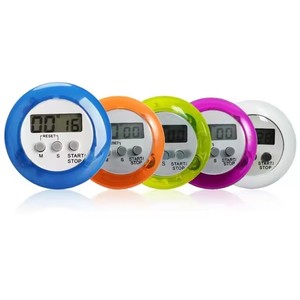 Temporizador de Cocina Digital LCD Redondo Personalizado, Producto Electrónico de Plástico para Uso Diario en el Hogar, Funciona con Batería - Product Image 4