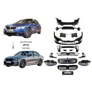 Kit de carrocería de parachoques de conversión de coche para BMW 3 SERIES G20 2019-2022 modificado a 2024 <span class=keywords><strong>LCI</strong></span>. - Product Image 1