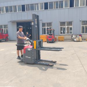 Apilador eléctrico de 2 toneladas JINLIN, carretilla elevadora de elevación hidráulica 3M para restaurante y supermercado, manipulación de carga - Product Image 5